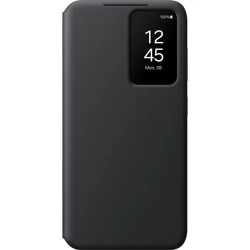 Samsung Smart View Wallet Case EF-ZS921 für Galaxy S24 - Schützende Klapphülle mit Kartenfach und Sichtfenster, ideal für den Alltag und perfekte Funktionalität