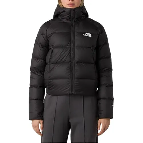 The North Face Women Hyalite Down Hoodie TNF Black (L) - Jacke mit recycelten Daunen für hervorragende Wärmeisolierung und minimalem Gewicht – ideal für Wanderungen und den urbanen Lifestyle.
