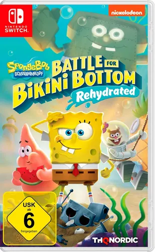 Spongebob: Battle for Bikini Bottom Rehydrated Nintendo Switch-Spiel #1907301