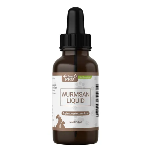 Animal Pro | Wurmsan Liquid | Für Haustiere: Hund & Katze