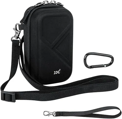 JJC Stoßfeste Hartschalen-Reise-Aufbewahrungsbox für OM-System Olympus Tough TG-7 TG-6 TG-5 TG-4 TG-3 TG-2 TG-1, RICOH GR3 Canon G7X Sony RX100 Series, ersetzt Olympus CSCH-107 Hartschalenkoffer