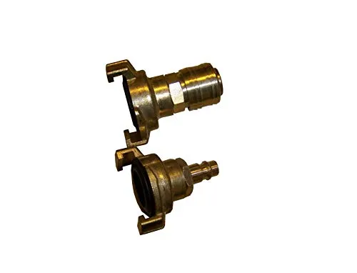 Set Adapter Klauenkupplung für Geka auf Stecker/Kupplung Druckluft DN 7.2, .W482