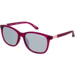 O'Neill Polarisierte Sonnenbrillen 9015 2.0 Matt Lila W / Silber Spiegel Gläser - Stylische Damen-Sonnenbrille mit polarisierenden Gläsern für optimalen UV-Schutz. Ideal für den Sommer und jede Gelegenheit, mit einem modernen lila Rahmen und silbernen Spiegelgläsern.