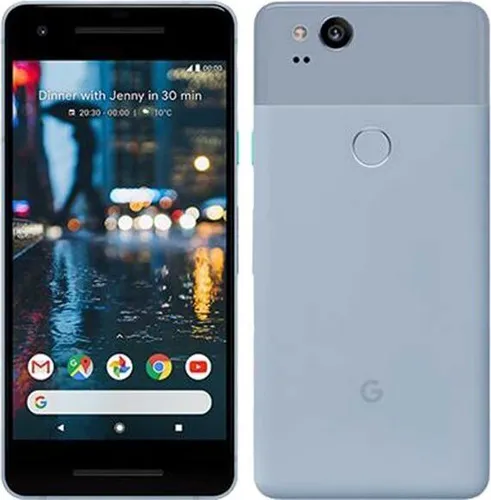 Google Pixel 2 Kinda Blue 64 GB - Smartphone - Handy mit 5" AMOLED-Display, 12,2 MP Kamera und unbegrenztem Speicher für Fotos. Wasserabweisend und mit Google Assistant für smarte Unterstützung.