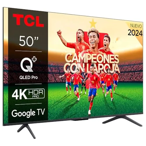TCL C65 50C655 Fernseher 50" 4K Ultra HD Smart-TV - Fernseher mit 127 cm (50") Bildschirmdiagonale, beeindruckender 4K Ultra HD Auflösung und WLAN-Funktion für nahtloses Streaming.