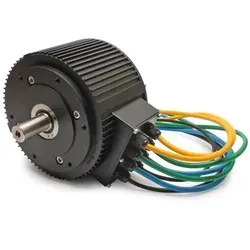 BLDC Motor 10kW - Luftgekühlter Brushless-DC Motor 72V - Sonstiges, leistungsstarker 10kW Motor für effiziente Anwendungen, leicht und kompakt mit nur 18 kg.