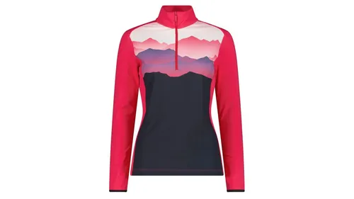 CMP Woman Sweat 239685-5 – Technisches Fleece-Shirt für Damen - Das CMP Woman Sweat ist ein leichtes Damen-Fleeceshirt mit halblangem Reißverschluss. Ideal für Outdoor-Aktivitäten bietet es hervorragende Bewegungsfreiheit und trocknet schnell. Ein funktionales Midlayer mit sportlichem Design.