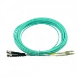 BlueOptics Duplex LWL Patchkabel 30 Meter - Netzwerkkabel mit unter 0.2dB Eingangsdämpfung, ideal für schnelle Datenübertragung in Multimode-Anwendungen.