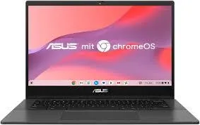 Asus CM1402CM2A-EK0135 Chromebook - 14 Zoll Clamshell Laptop mit MediaTek Kompanio 510, Full HD Display und 128 GB SSD – ideal für produktives Arbeiten und Surfen unterwegs.