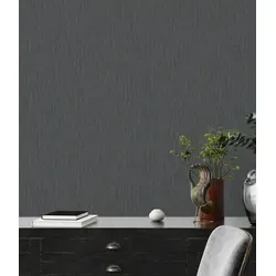 Architects Paper Vliestapete VILLA - Glitzer Tapete in Schwarz - Moderne Vliestapete mit glänzendem Glitzermuster, ideal für Wohnzimmer, Schlafzimmer und Küche. Besonders leicht zu verarbeiten und rückstandslos abziehbar, für ein stilvolles Raumklima.
