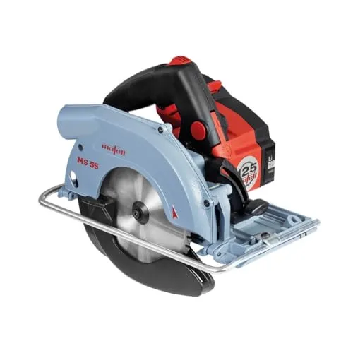 Mafell Akku-Handkreissäge MS 55-18 PURE - Sägen: Die MAFELL Akku-Handkreissäge MS 55-18 ist leicht, präzise und ideal für den rauen Alltag, perfekt für anspruchsvolle Schneidarbeiten unter härtesten Bedingungen.