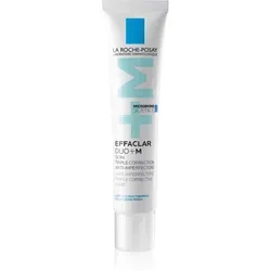 La Roche-Posay Effaclar DUO (+M) 40 ml - Medizinische Körperpflege für Damen, die gezielt Unvollkommenheiten und Akne bekämpft, die Haut harmonisiert und sie gesünder erscheinen lässt.