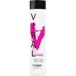 Celeb Viral Extreme Hot Pink Colorwash 244ml - Farbspülung für lebendige, langanhaltende Farben und intensive Pflege, ideal für strahlende Haarfarbe.