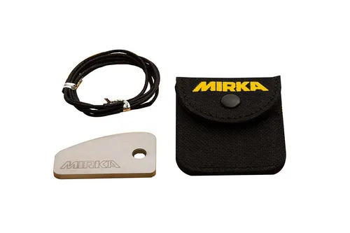 MIRKA Lackhobel Ziehklinge - Shark Blade für Lackkorrekturen - Lackierwerkzeuge zur schnellen und staubfreien Beseitigung von Lackläufen und -nasen; ideal für Autolack und Holzoberflächen.