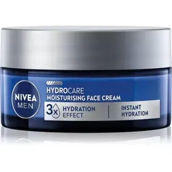 NIVEA MEN Hydrocare intensive Creme für Herren 50 ml - NIVEA MEN Hydrocare, 50 ml, pflegende Creme für Männer mit tiefenwirksamer Hydratation. Ideal für die tägliche Anwendung, um die Haut geschmeidig und frisch zu halten.