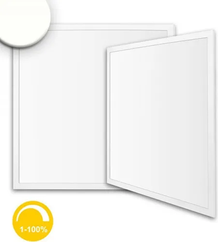 IsoLED LED Panel Business Line 600 UGR<19 - Dimmbar und Energieeffizient - Einbauleuchte mit geringem Blendwert UGR<19, ideal für Büros und Praxen. Flaches Design, dimmbar und langlebig für optimale Arbeitsplatzbeleuchtung.