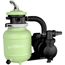 Miganeo Sandfilteranlage Dynamic 7000 Speed Clean | grün | 6,3 m3/h Leistung