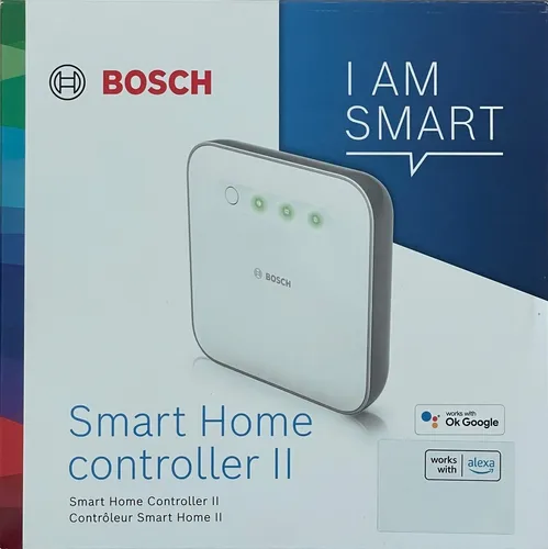 BOSCH Smart Home Controller II Gateway - Weiß Kunststoff, intelligente Steuerung für Ihr vernetztes Zuhause