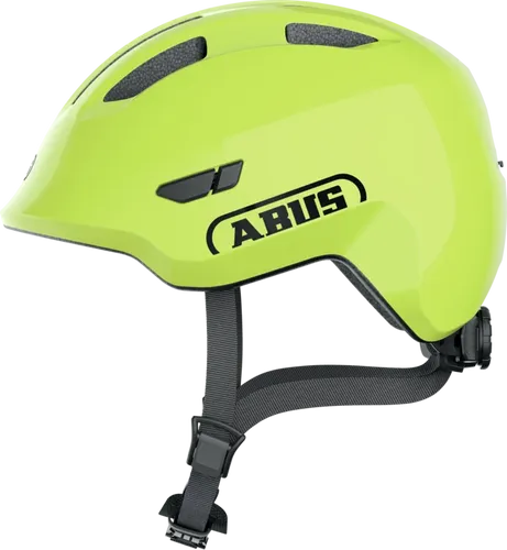 Smiley 3.0 shiny yellow M - Fahrradhelm für Kleinkinder mit verbesserter Passform und höhenverstellbarem System für optimalen Komfort und Schutz bei ersten Fahrversuchen.