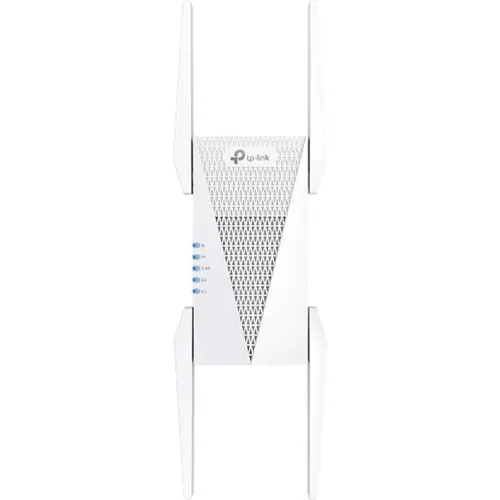TP-Link RE815XE WiFi 6E WLAN Verstärker Repeater AXE5400 - Tri-Band WLAN-Repeater mit 5400 Mbit/s, ideal für WiFi 6E Router; verbessert die Netzabdeckung und verbindet bis zu 96 Geräte blitzschnell.