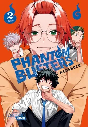 Phantom Busters 2: Lustiger Action-Manga über vier geisterjagende Highschool-Schüler