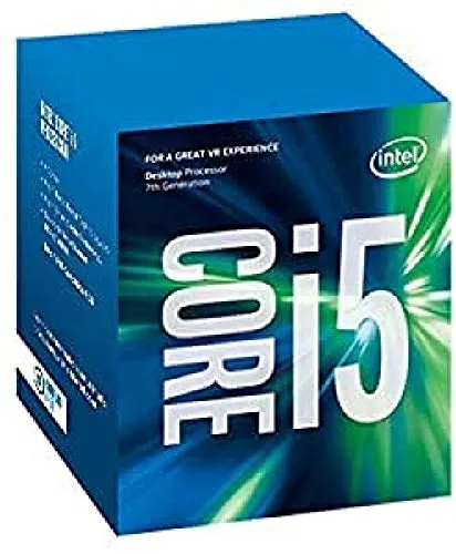 Intel Core i5–7600 3,5 GHz QuadCore 6 MB Cache CPU – Schwarz