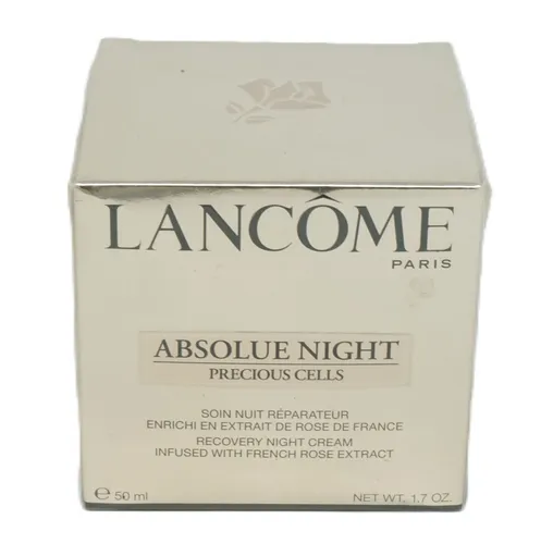 Lancôme Absolue Night Precious Cells Nachtcreme 50ml - Luxuriöse Nachtcreme für eine revitalisierende Pflege über Nacht, ohne Öl und ideal für alle Hauttypen. Für ein strahlendes Hautbild am Morgen.