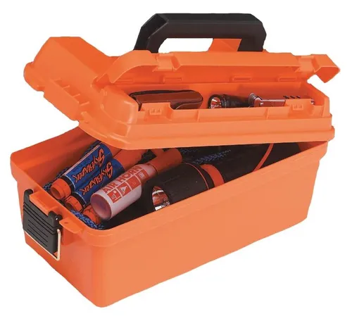 PLANO Emergency Supply Box Shallow Orange Notfallbox Notfallversorgungsbox