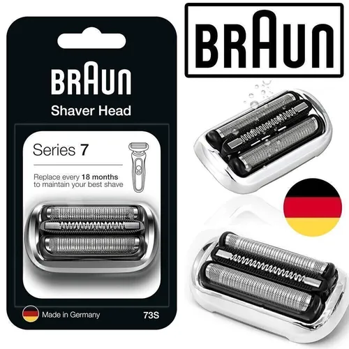 Zubehör Combipack 73S - Rasiererkassette für Braun Serie 7, ersetzt Schneidteile für optimalen Komfort und Leistung