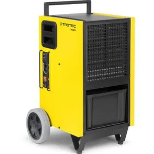 Trotec Luftentfeuchter TTK 355 S - Effizienter Bautrockner mit bis zu 70 Litern Entfeuchtungsleistung pro Tag, ideal für Räume bis 450m³. Robustes Design und integrierter Hygrostat für optimale Trockenhaltung.