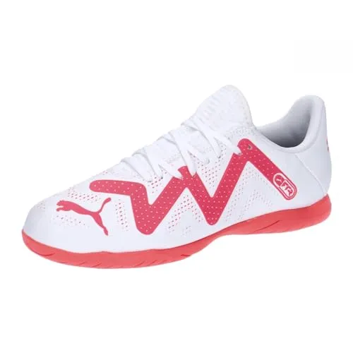 PUMA Kinder Fussball-Hallenschuhe FUTURE PLAY IT Jr - Fußballschuhe für Kinder, ideal für die Halle, mit optimalem Grip und Komfort für zukünftige Fussballstars.