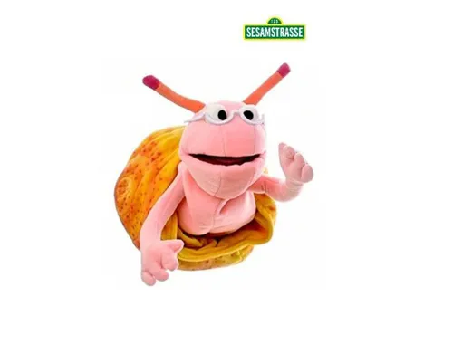 Living Puppets SE305 Kl. Finchen - Handpuppe Sesame Street, 35 cm groß und perfekt für kreatives Spielen und Rollenspiele