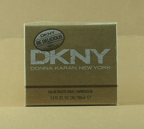 DKNY Be Delicious Men Eau de Toilette Spray 100ml - Herrenparfüm mit frischem, fruchtigem Duft, ideal für den modernen Mann, der Selbstbewusstsein ausstrahlen möchte.