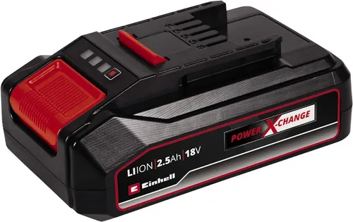 Einhell Power X-Change Akku 18 V 4,0 Ah Li-Ion - mit praktischer Ladestandanzeige, ideal für vielseitige Anwendungen in der Werkstatt
