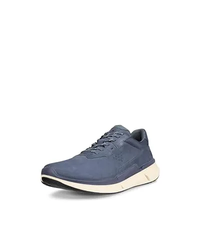 ECCO Sneaker Biom 2.2 Low - Dunkelblau, Herren Größe 42 - Sneaker aus hochwertigem ECCO Premium-Leder, leicht und bequem für den ganzen Tag, ideal kombinierbar für verschiedene Outfits.
