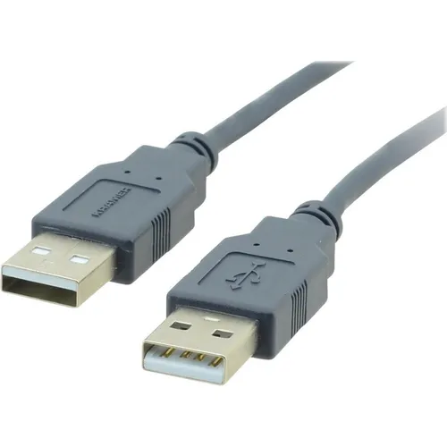 Kramer Electronics 4.6m USB 2.0 4.6m USB A USB A Männlich Männlich Schwarz USB Kabel (4.60 m, USB 2.0) (96-0212015)