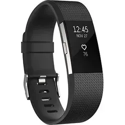 Fitbit Charge 2 Small schwarz - Smartwatch mit OLED Display, misst Schritte, Kalorien und Schlafaktivität, ideal für Fitness-Enthusiasten und gesundheitsbewusste Nutzer.