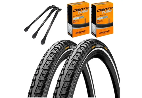 Continental Reifen Ride Tour 28x1,60 mit Pannenschutz - Robuster Fahrradreifen für Alltagseinsätze. Ausgestattet mit EXTRA PunctureBelt und Reflexstreifen, bietet er hohen Pannenschutz und lange Haltbarkeit. Ideal für Asphalt, Schotter und Stadtverkehr.