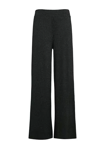 comma Damen Hosen - Relaxed Fit Hosen mit elastischem Mid Rise-Bund für optimalen Tragekomfort und lässigen Stil.