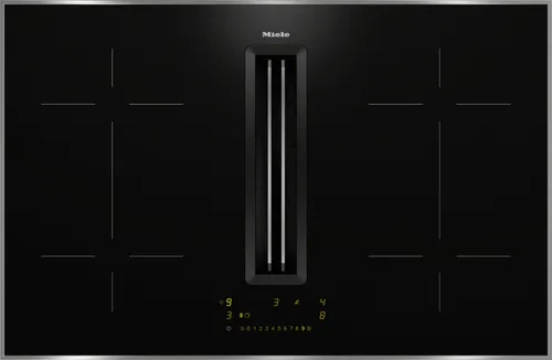 Miele KMDA 7473 FR-A Induktionskochfeld mit Wrasenabzug - Kochfeld mit integriertem Wrasenabzug, effiziente Dunstabsaugung und modernes Design für eine optimale Küchenatmosphäre.