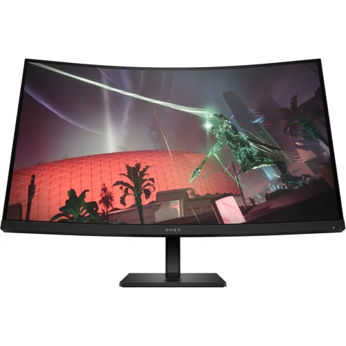 HP Omen 32c - 31.5" Quad HD Monitor - Monitore mit 2560 x 1440 Pixeln für beeindruckende Bildqualität und Gaming-Performance, ideal für Gamer und Multimedia-Enthusiasten.