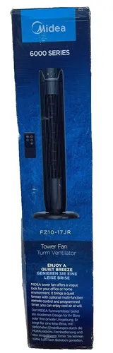 Midea Heizlüfter FZ10-17JR mit Fernbedienung - Effizienter Heizlüfter für drinnen mit 2000 W PTC-Heizelement, 24H Timer und LED-Anzeige – perfekt für gemütliche Wärme in Ihrem Zuhause.