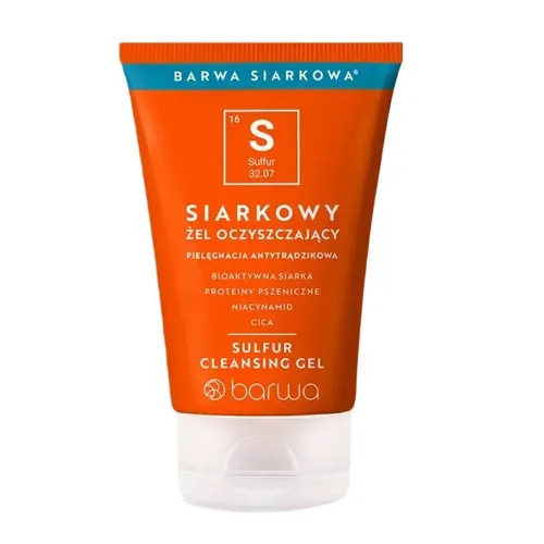 Barwa Siarkowy żel oczyszczający 120ml (P1) 5905172331608