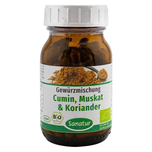 Cumin Muskat & Koriander Gewürzmischung Kapseln Inhalt: 37 g