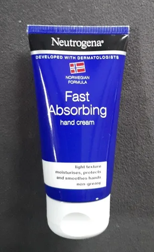 Neutrogena Fast Absorbing Handcreme 75ml - Nagelcremes & -pflege, nicht fettend und schnell einziehend, ideal für tägliche Pflege und Schutz der Hände.