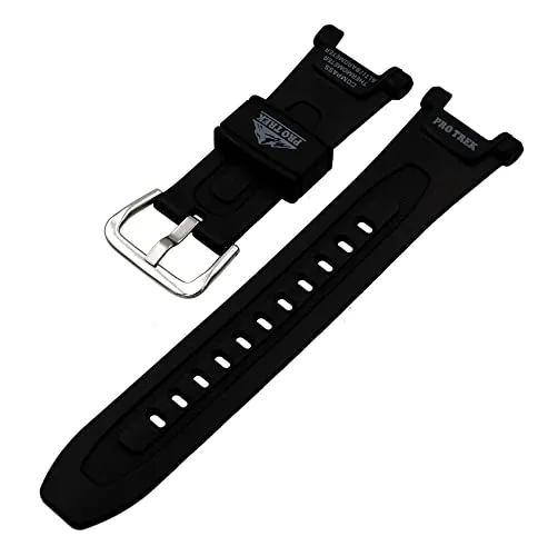 Casio Protrek Ersatzband PRG240-1, PRG240-1B, PRG40-3V, Schwarz