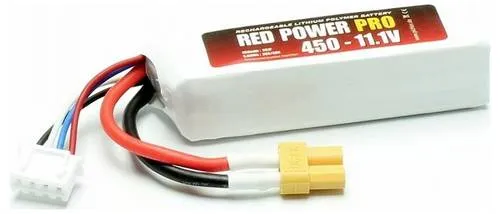 Red Power Modellbau-Akkupack (LiPo) 11.1V 400 mAh Softcase XT30