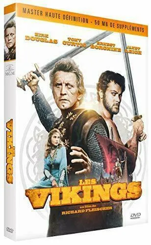 DVD „ Les Vikings " Kirk Douglas / Tony Curtis Neu Unter Blister