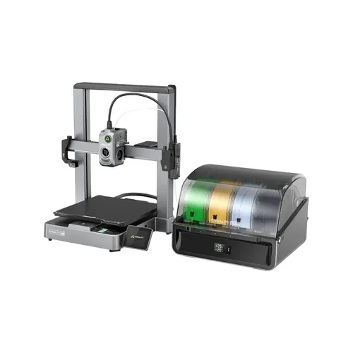 CREALITY HIC - 3D Drucker Hi Combo - 3D-Drucker mit CFS-Technologie für bis zu 16 Farben, automatische Kalibrierung und schnelle Inbetriebnahme - ideal für kreative Projekte!