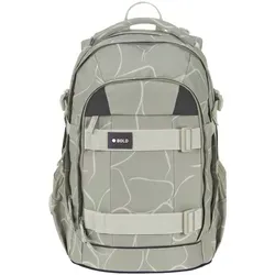 BOLD Lässig Schulrucksack mit Reflektoren und höhenverstellbarem Rückenteil - Tagesrucksäcke, ergonomisch und leicht mit 30 l Volumen, wasserabweisend und ausgestattet mit Reflektoren für Sicherheit unterwegs.